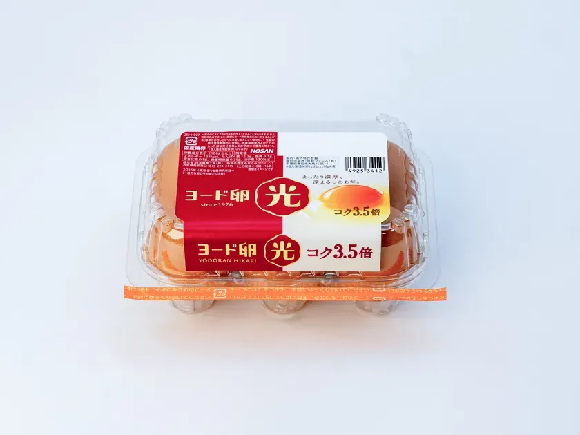 ヨード卵・光のパッケージ