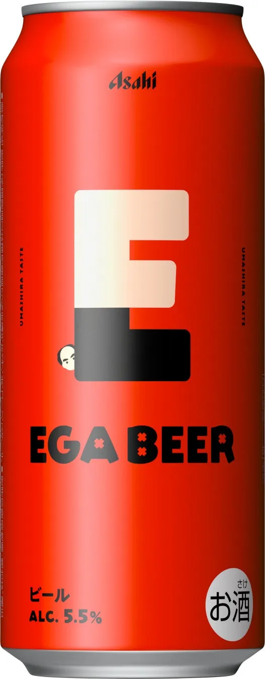 EGA BEER 赤E缶