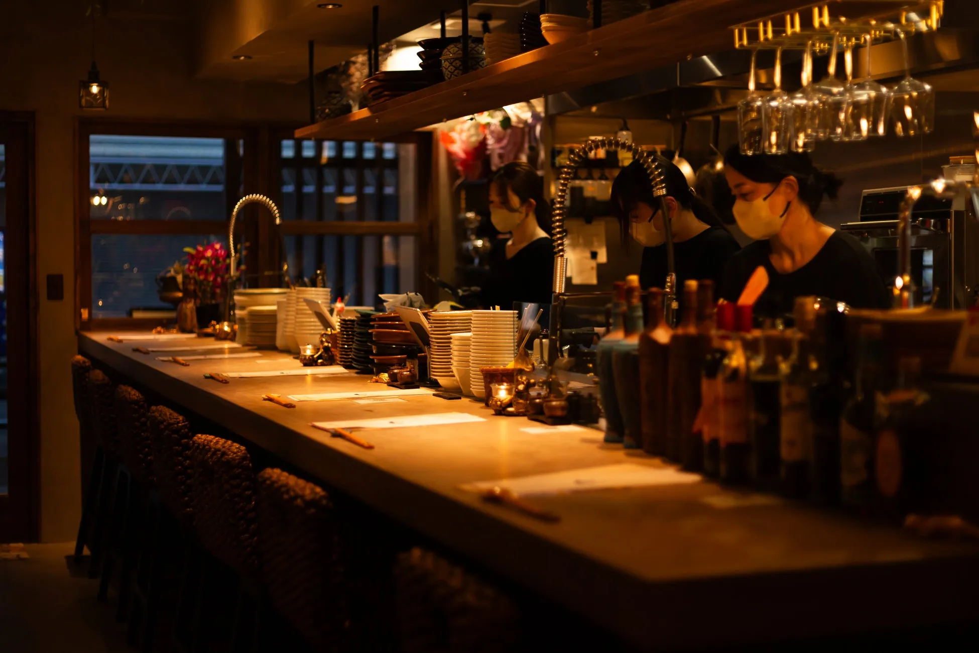 Asian Bistro TAMTAM店内