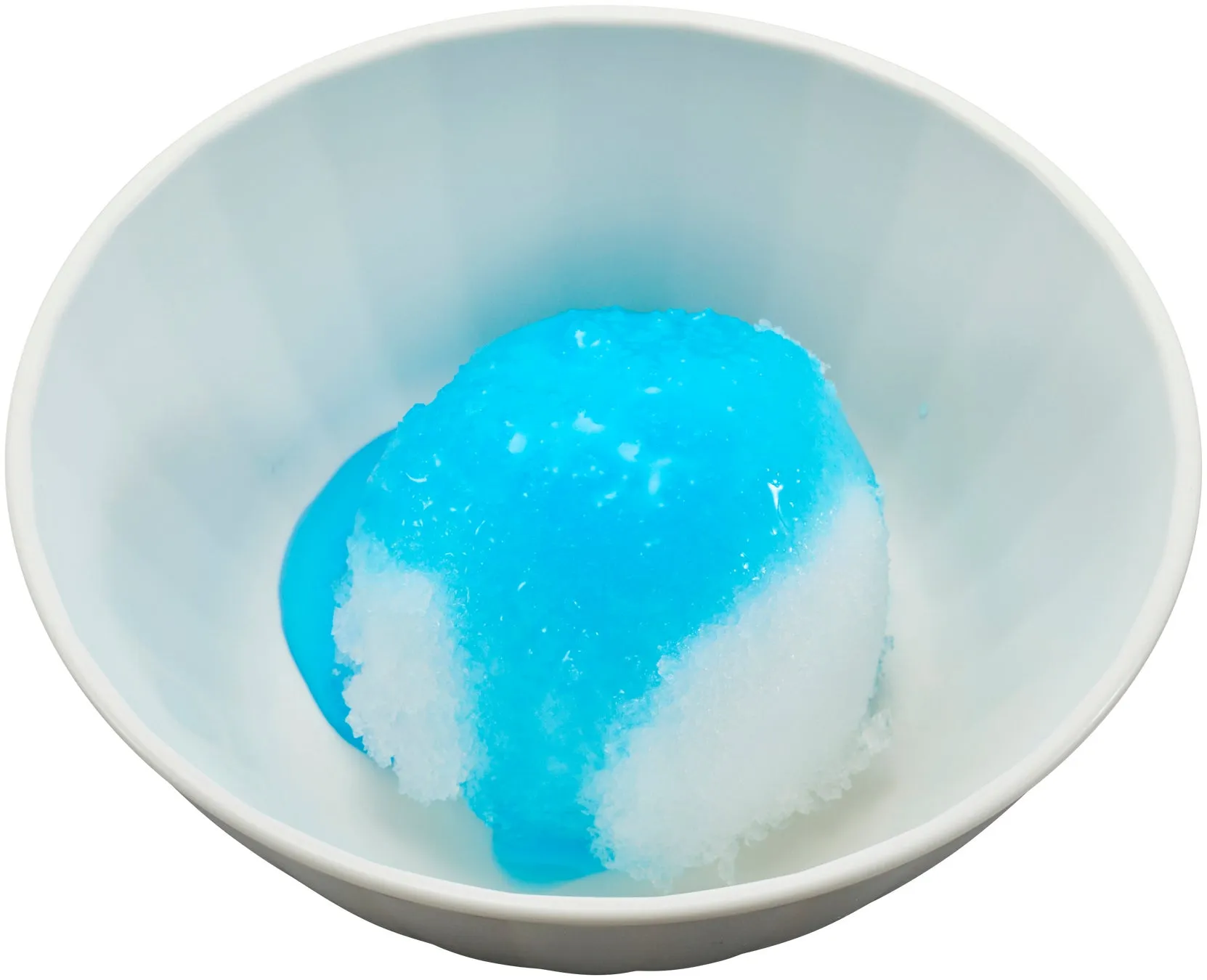 ちょこっと ブルーハワイかき氷
