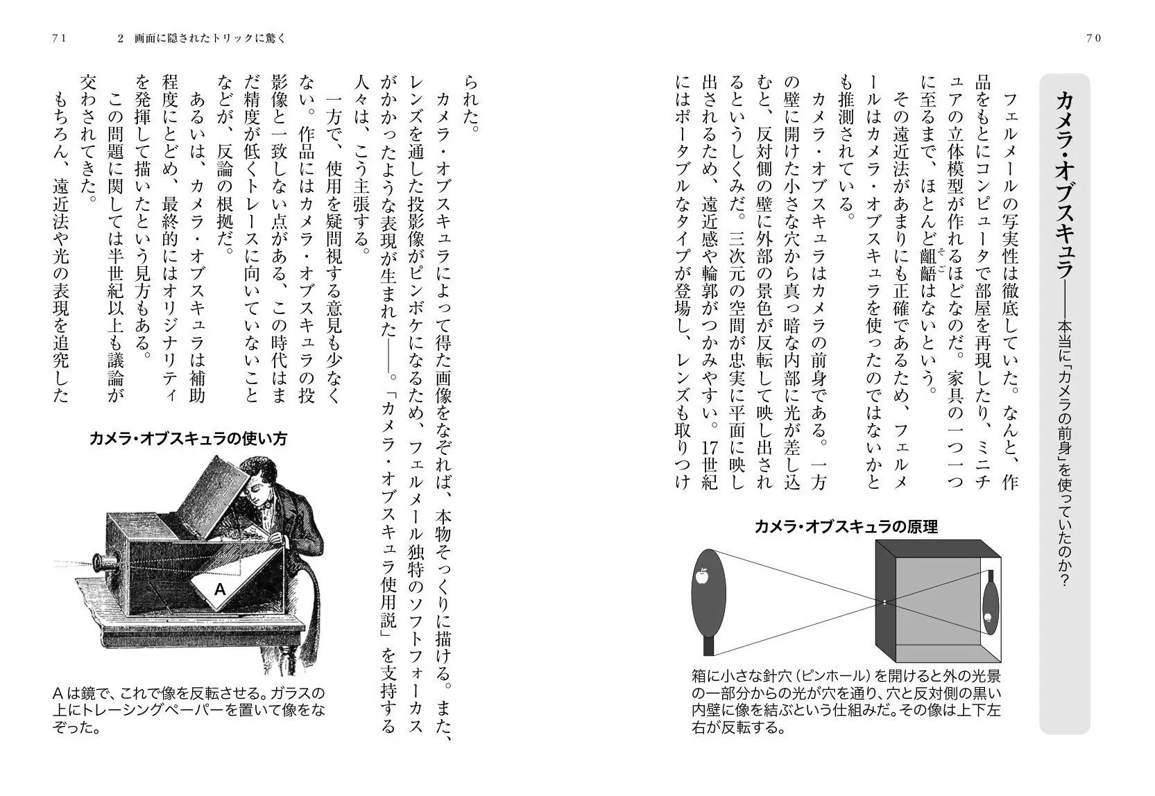 カメラ・オブスキュラ:フェルメールの写実性