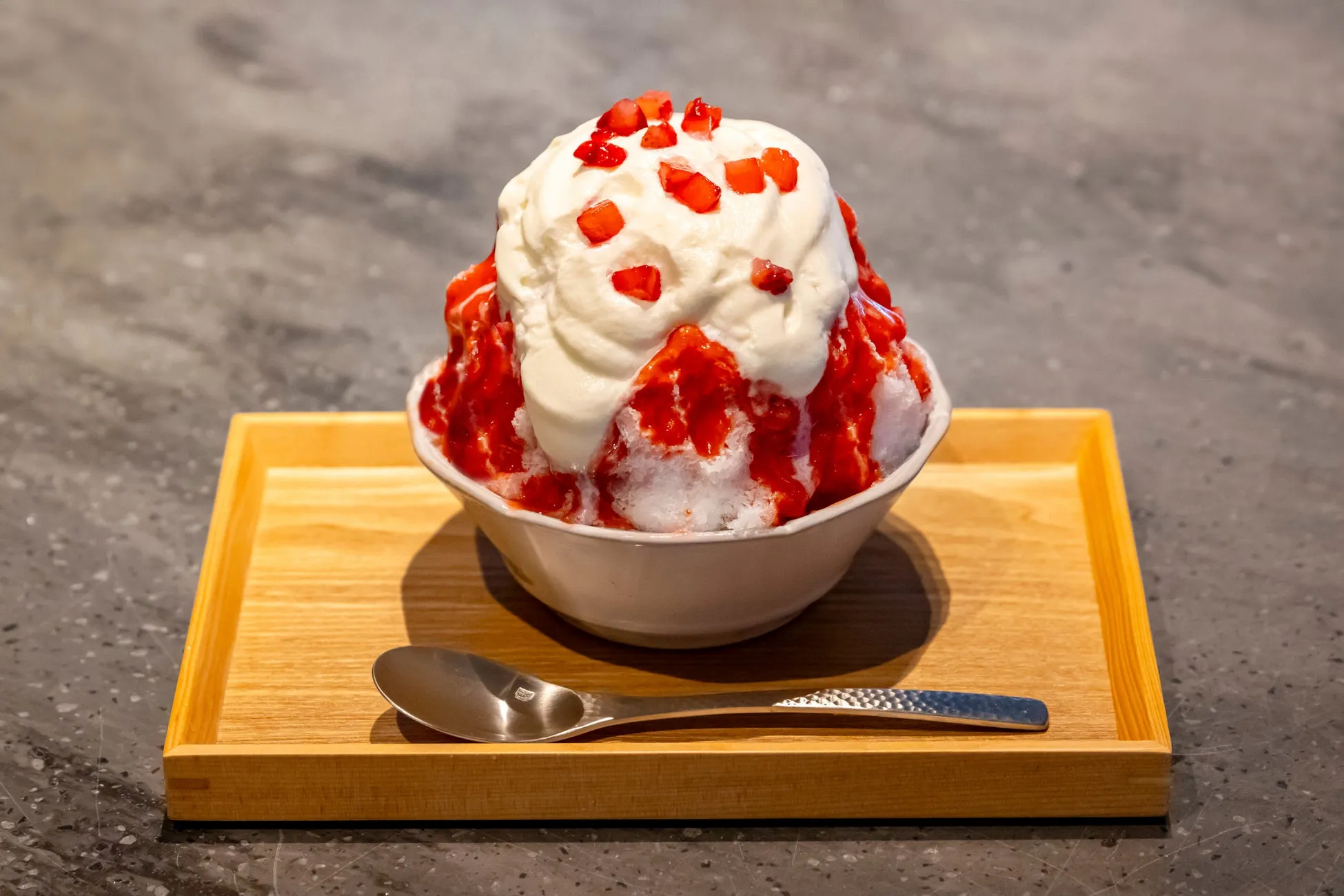 FLOWER CAFE BLOOMY'S × Floryのいちごかき氷