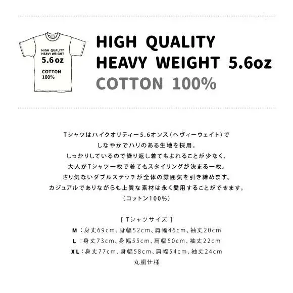 Tシャツの詳細（タグ？）