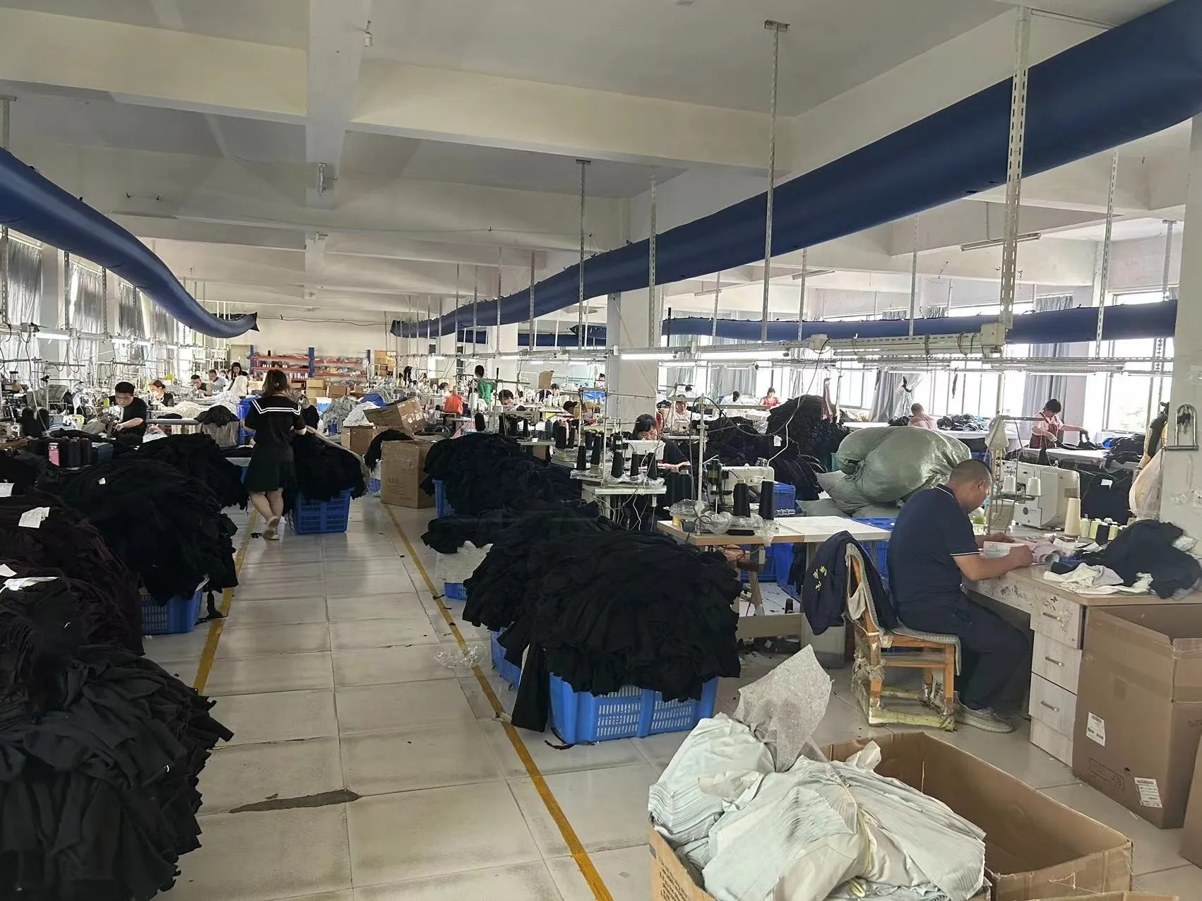 義烏優豊株式会社の工場風景