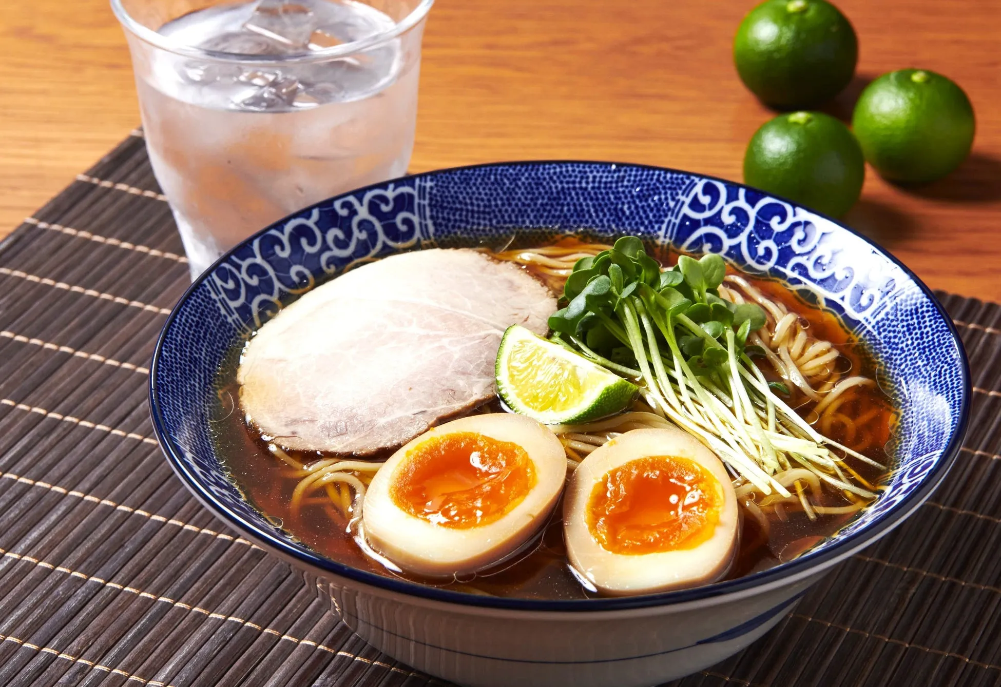 すだち香る冷やし麺の食べ方イメージ