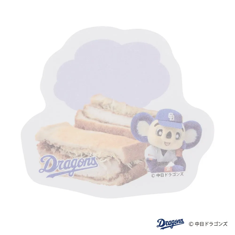 ドアラと食パン ダイカット付箋集合