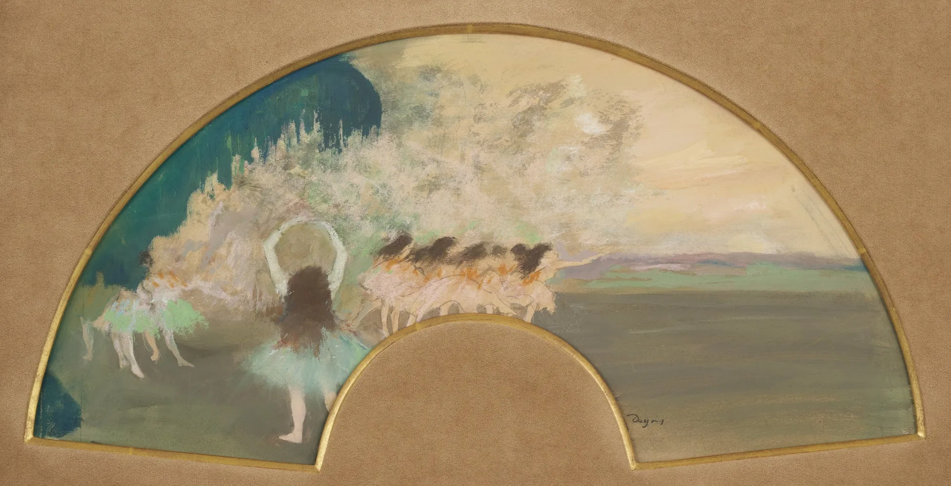 豪華な巨匠たちの作品が並ぶ展示風景のイメージ