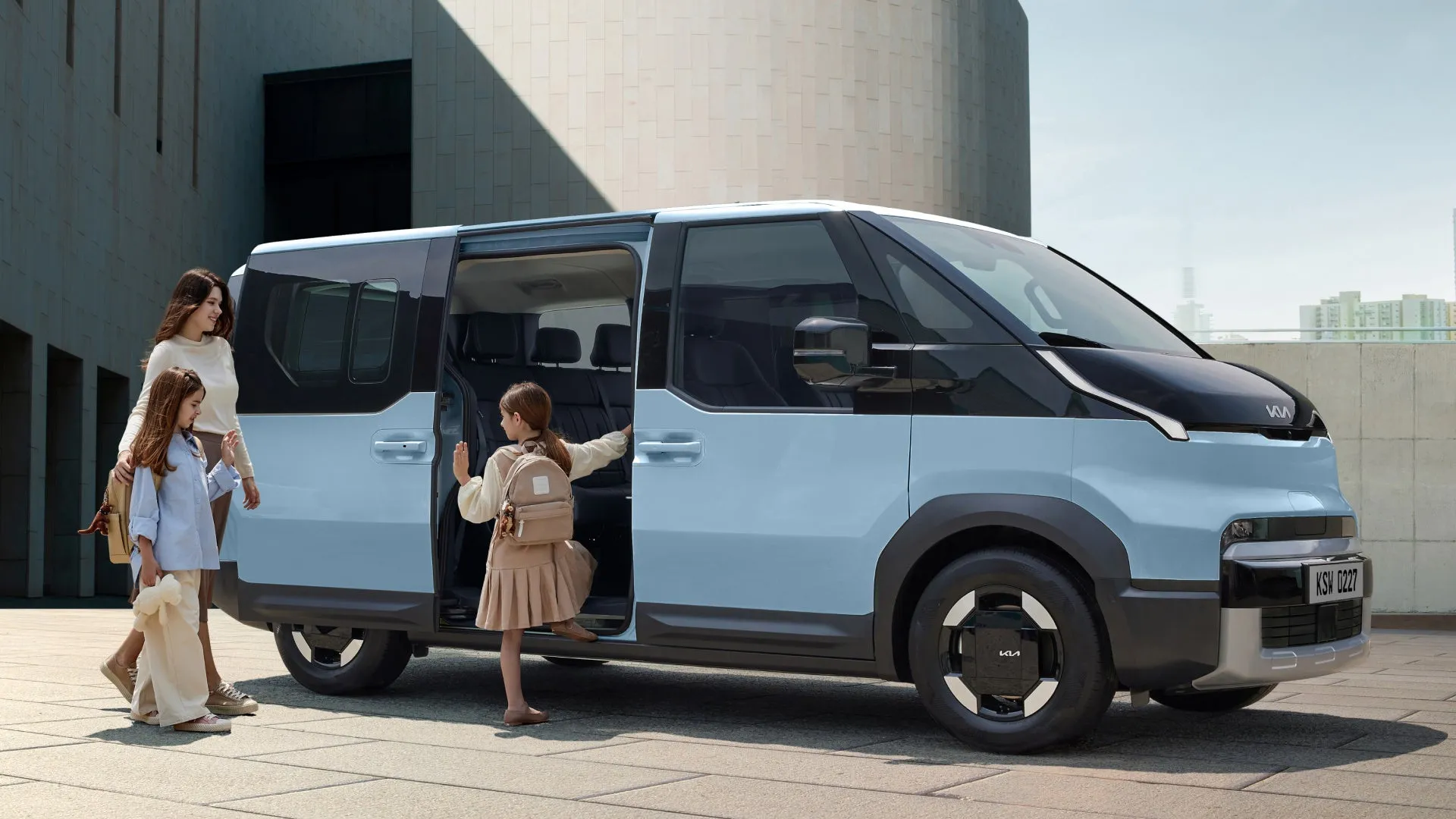 PV5の広い車内空間
