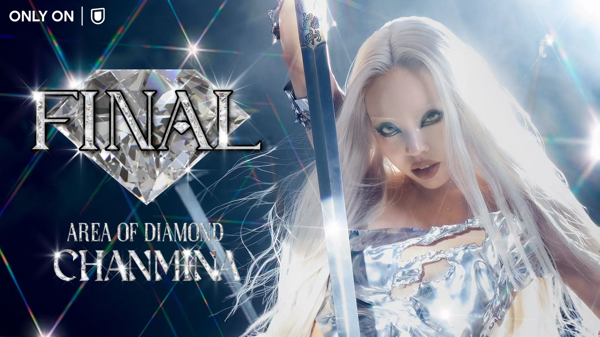 ちゃんみな東京ドーム公演『AREA OF DIAMOND FINAL』のキービジュアル