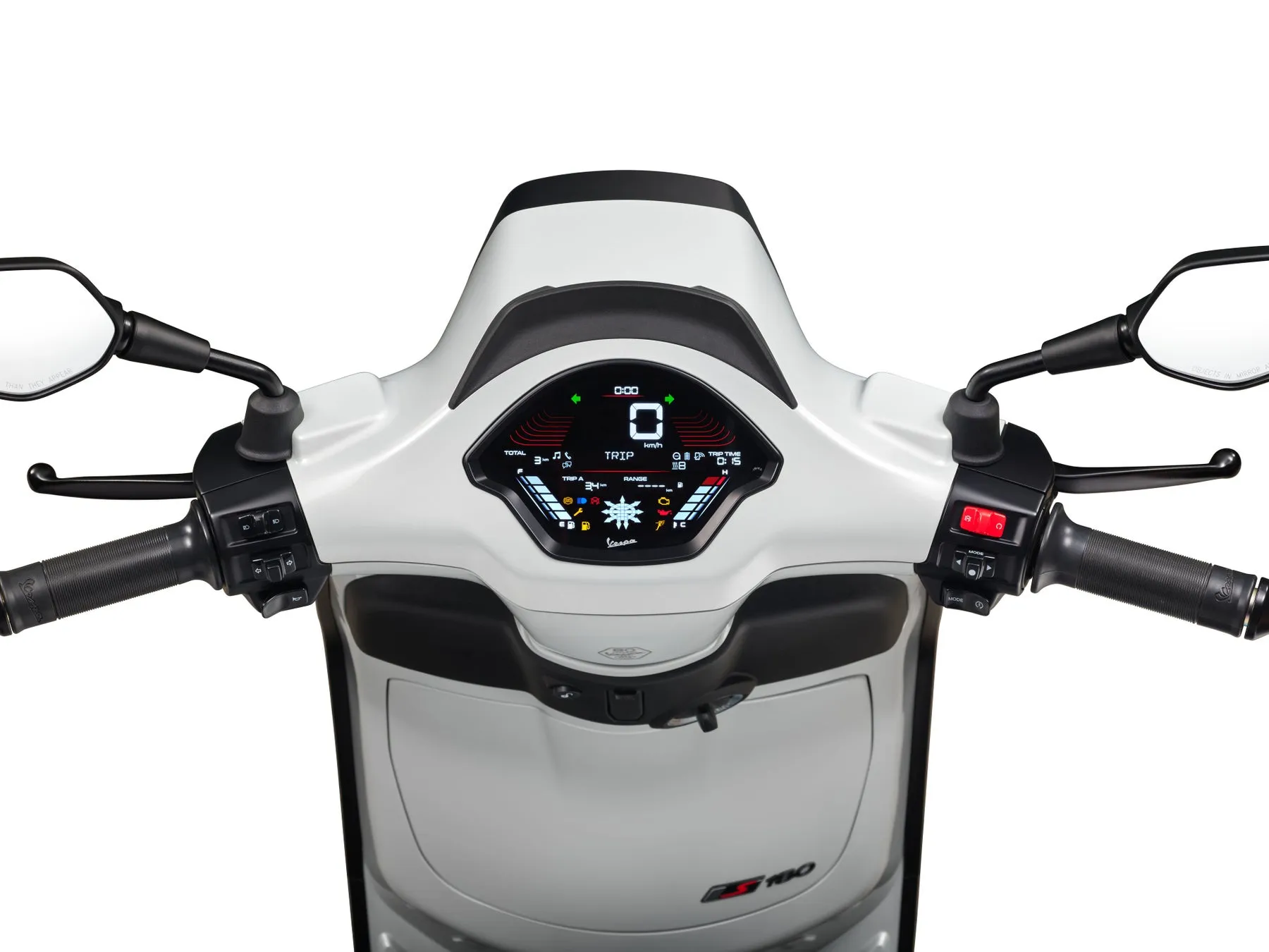 新型ベスパ スプリントSのリアビュー