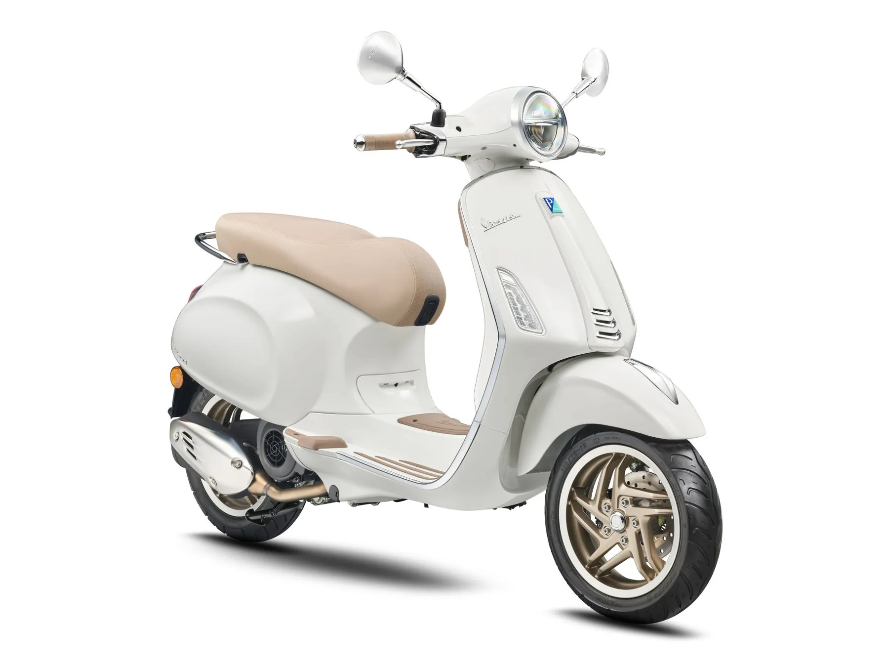 新型ベスパ プリマベーラSのフロントビュー