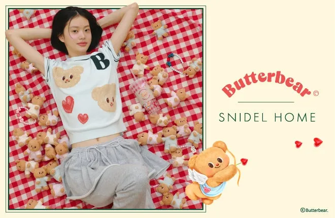 ButterbearとSNIDEL HOMEのコラボイメージ
