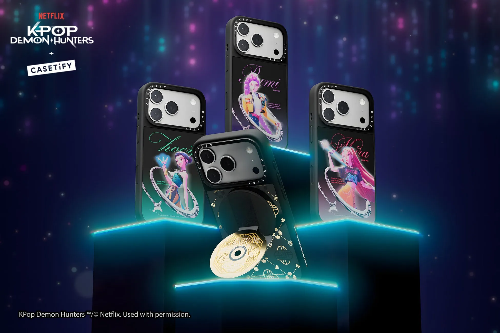 CASETiFY x KPOPガールズ! デーモン・ハンターズ コラボコレクション詳細