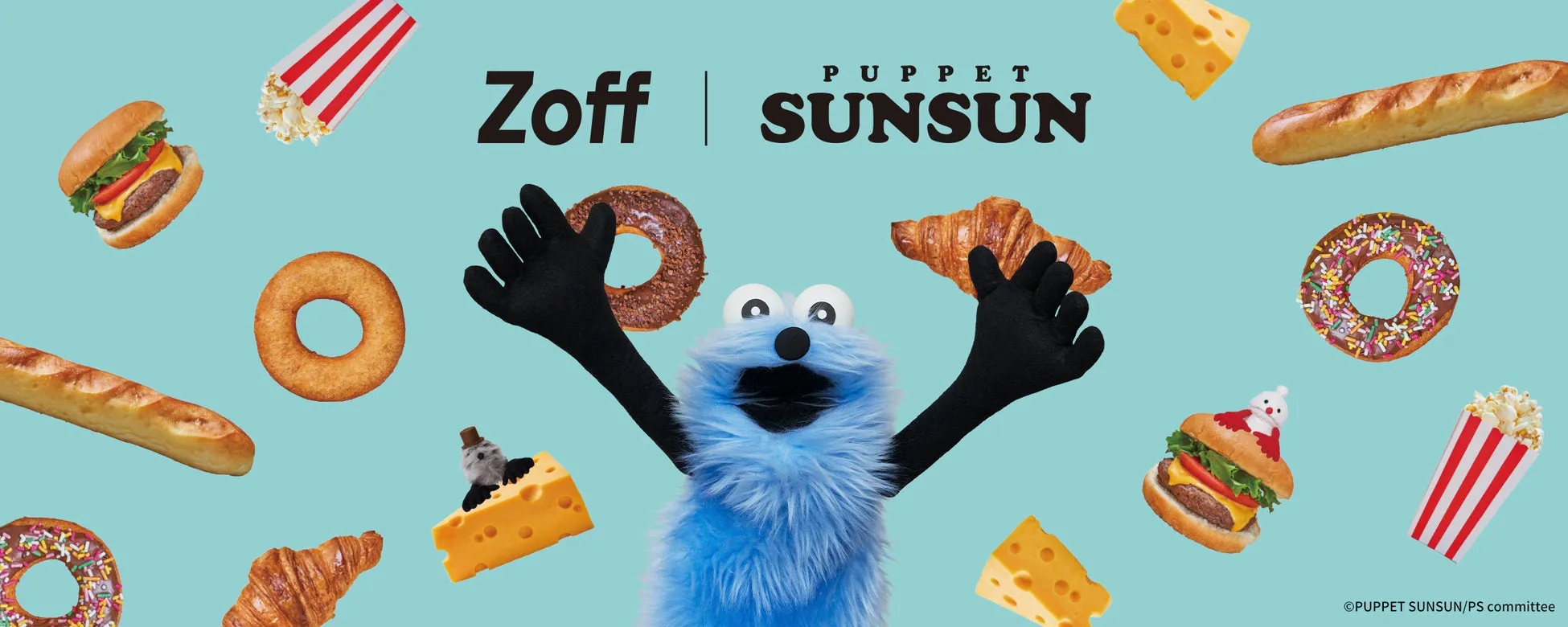 Zoff｜PUPPET SUNSUN コラボコレクション