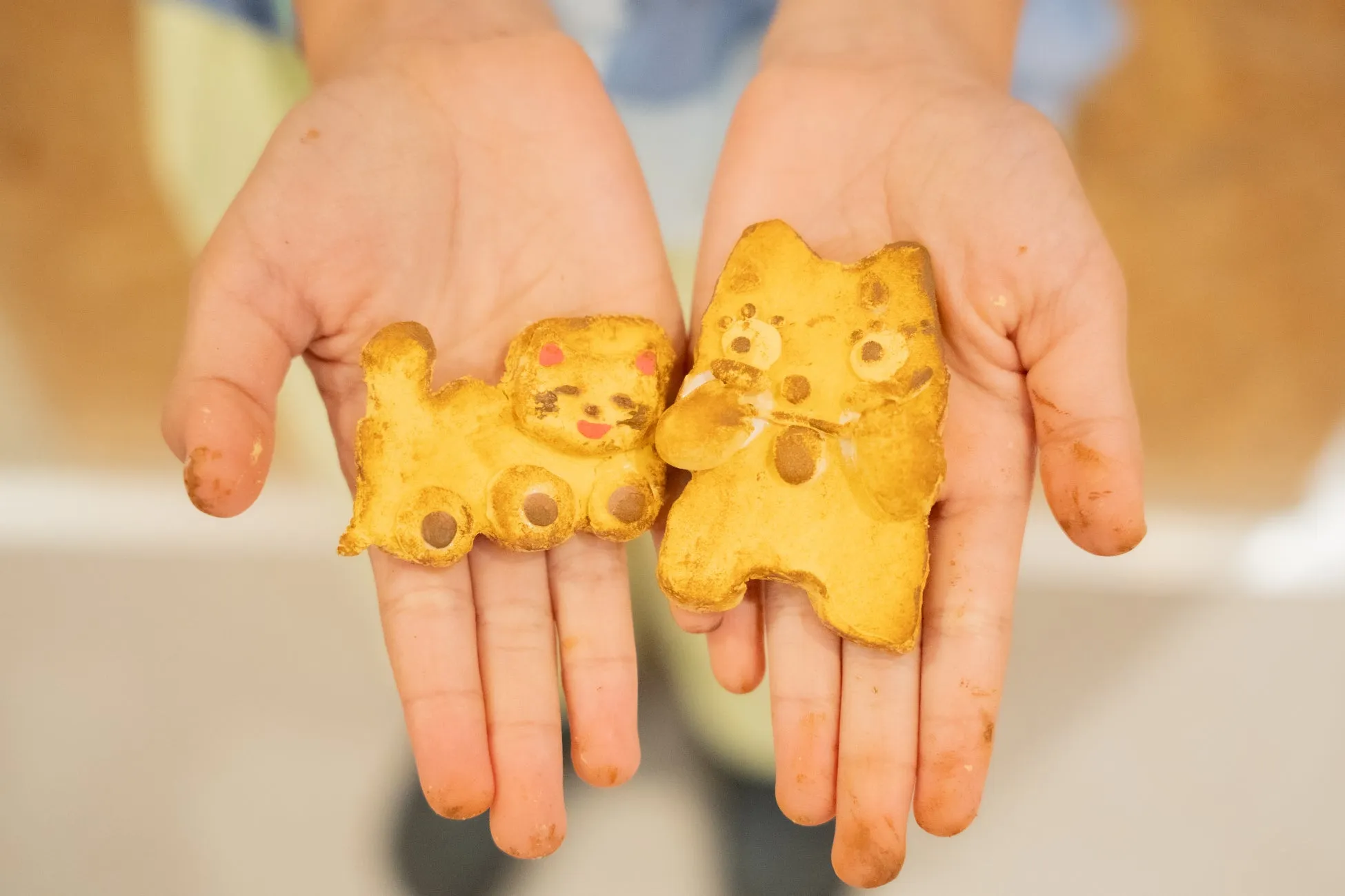 美術館ツアーでノンタンにクッキーを届ける