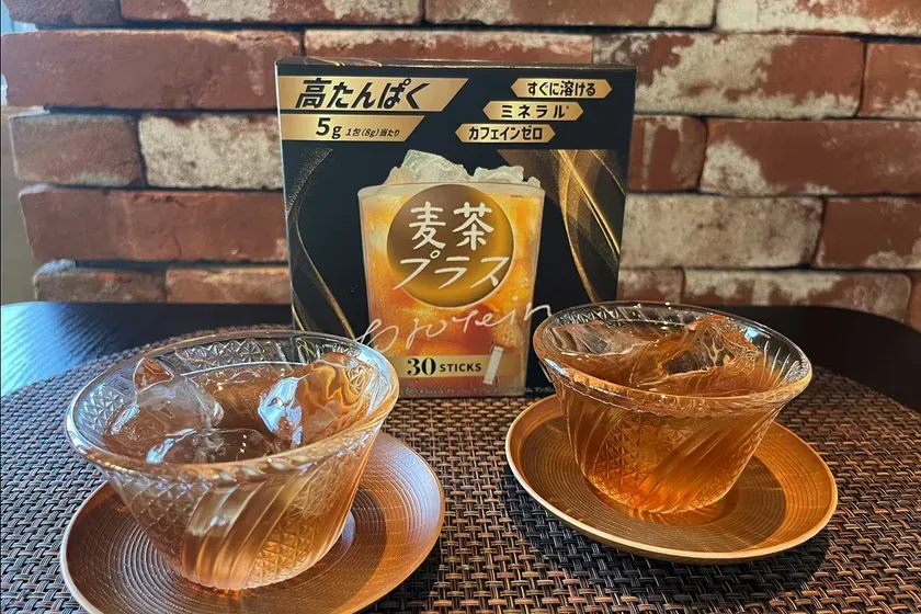 麦茶プラス イメージ