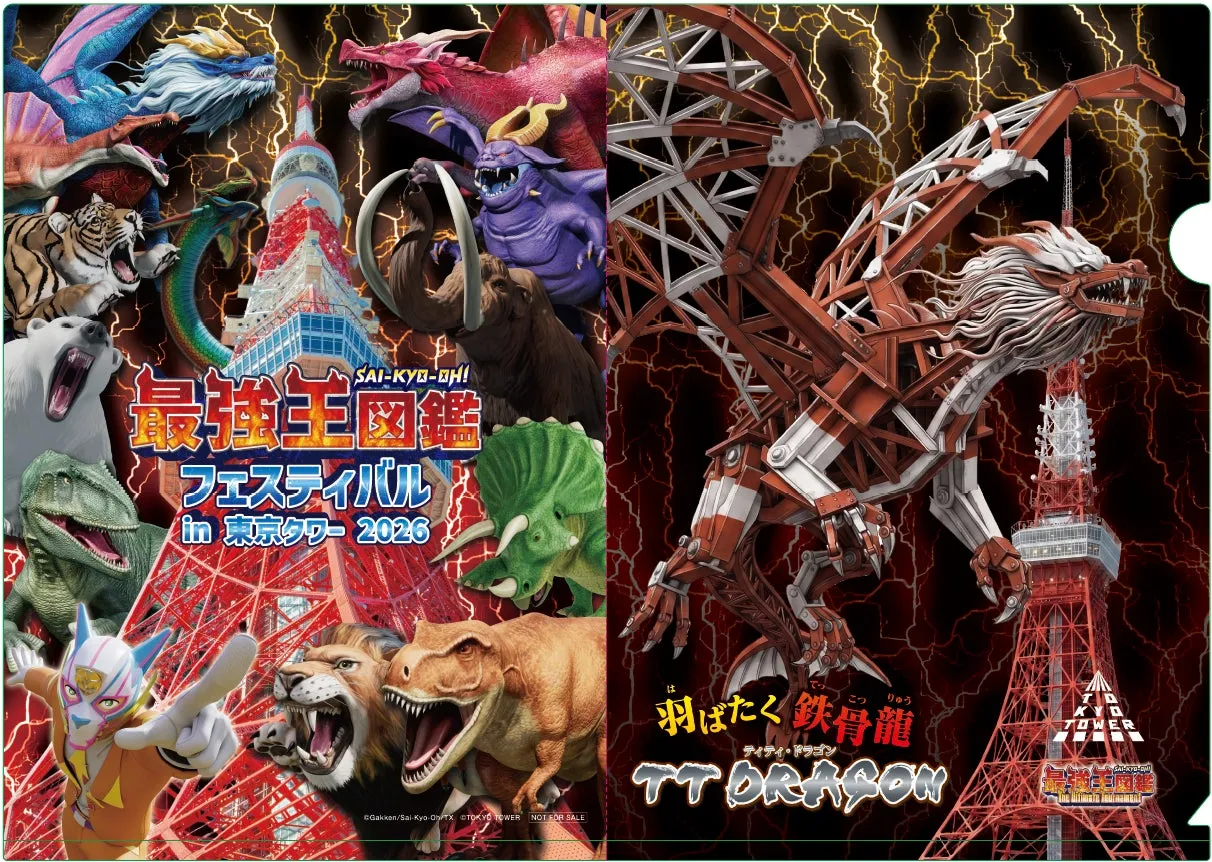 特典のTT DRAGONオリジナルクリアファイル