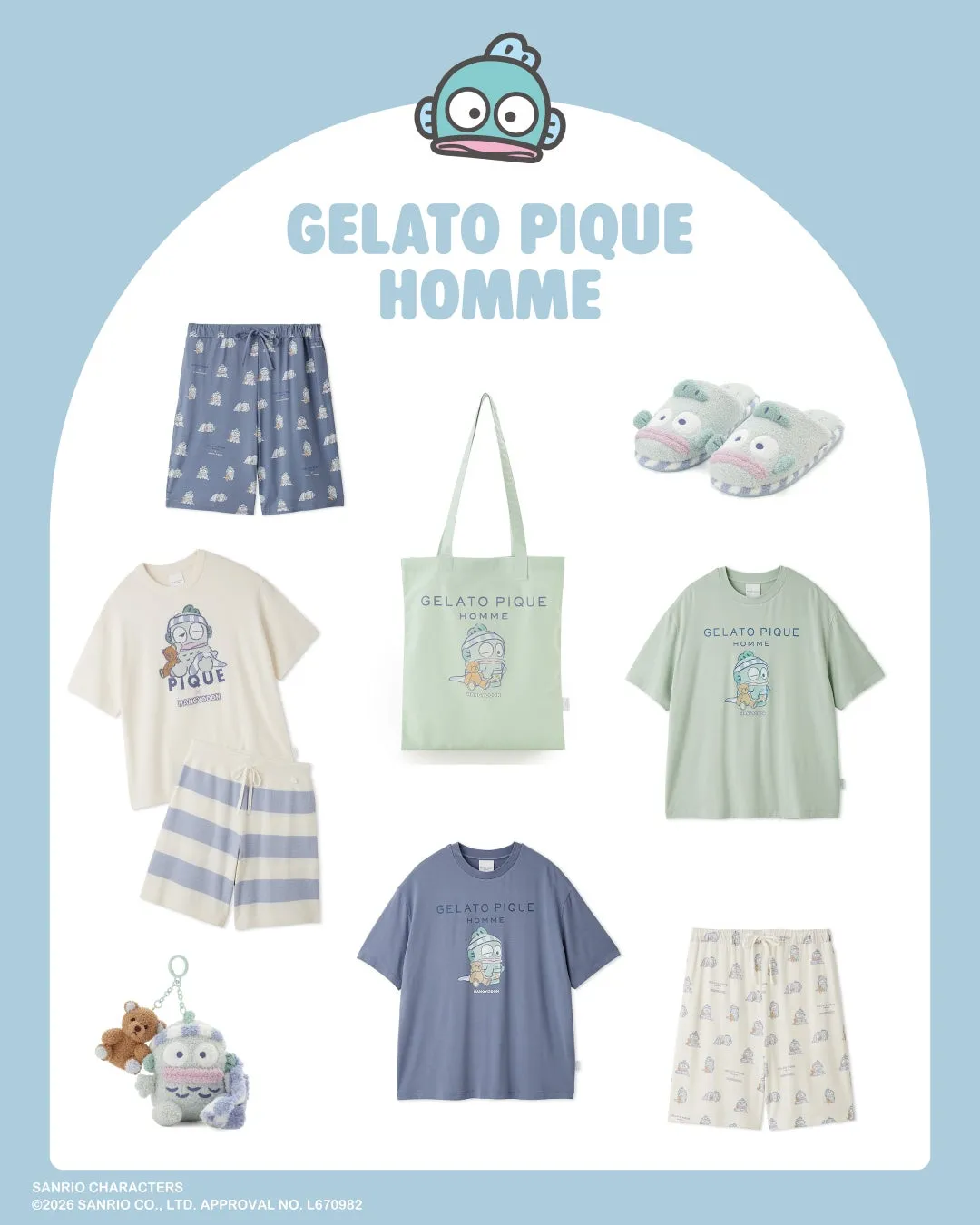 GELATO PIQUE HOMMEコラボアイテム