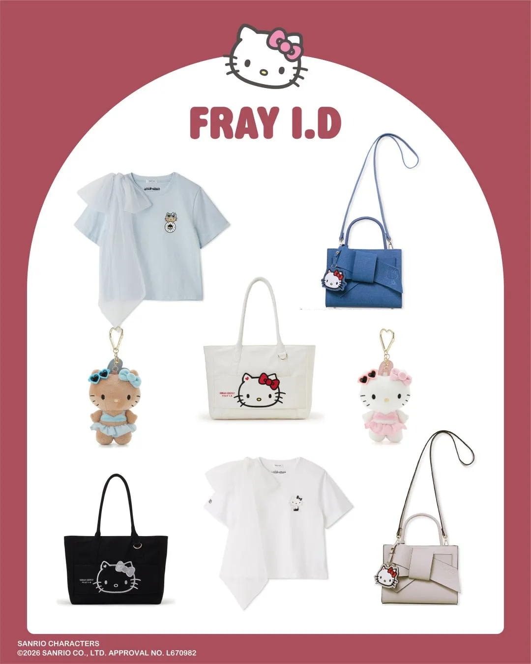 FRAY I.Dコラボアイテム