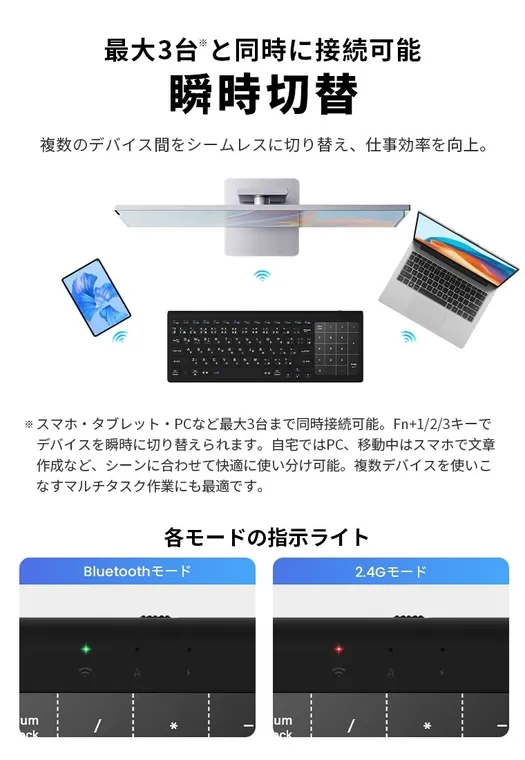 マルチデバイス切り替えボタン