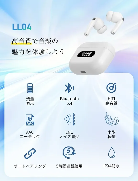 製品特長がまとまった画像