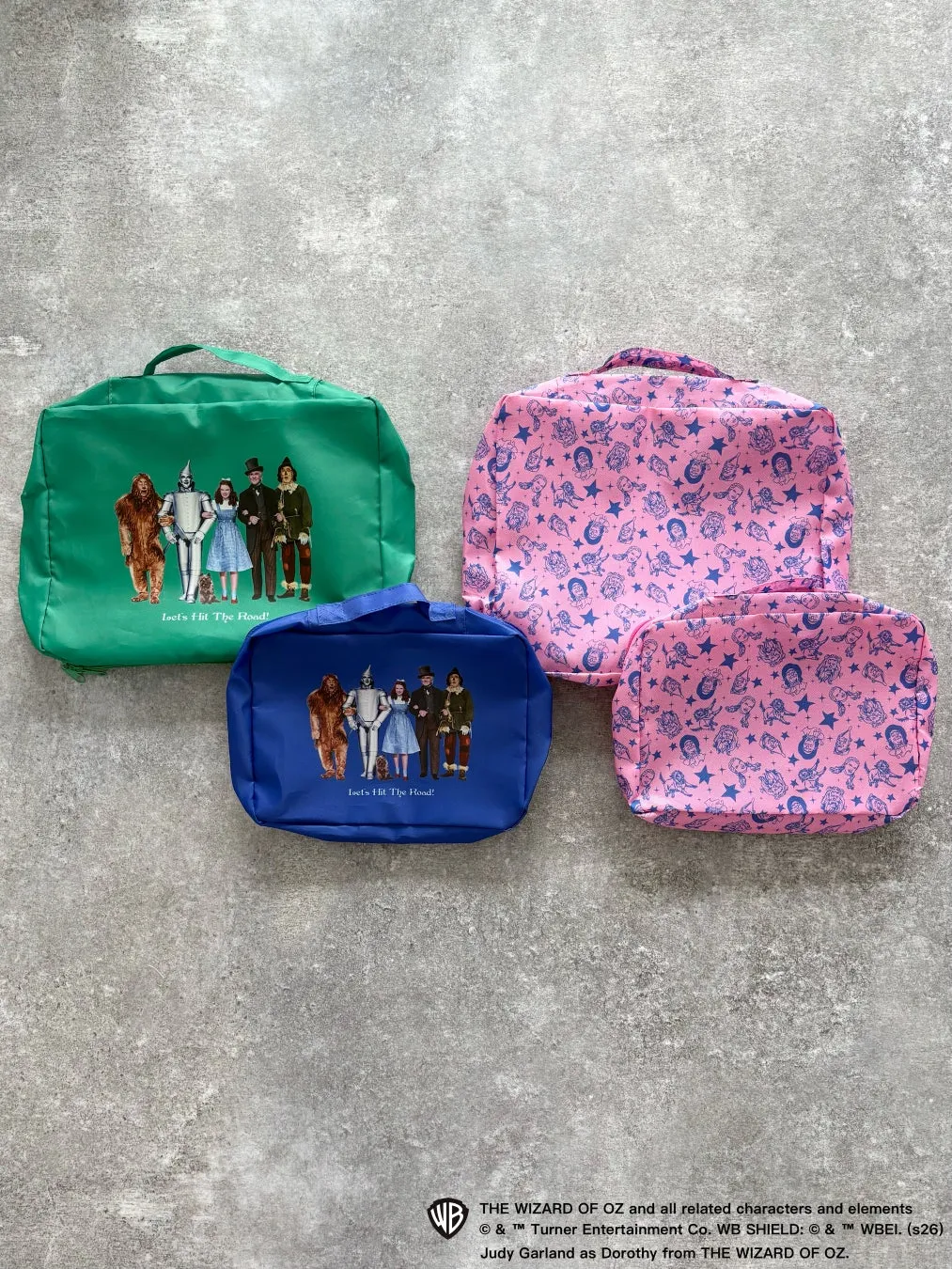 KIDS OZU マルチポーチ2P ピンク