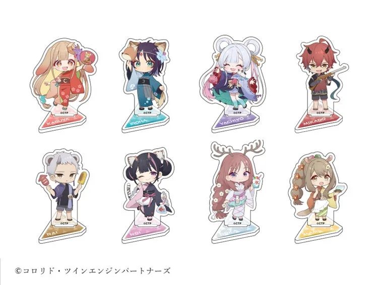 トレーディングミニキャラアクリルスタンド(全8種)