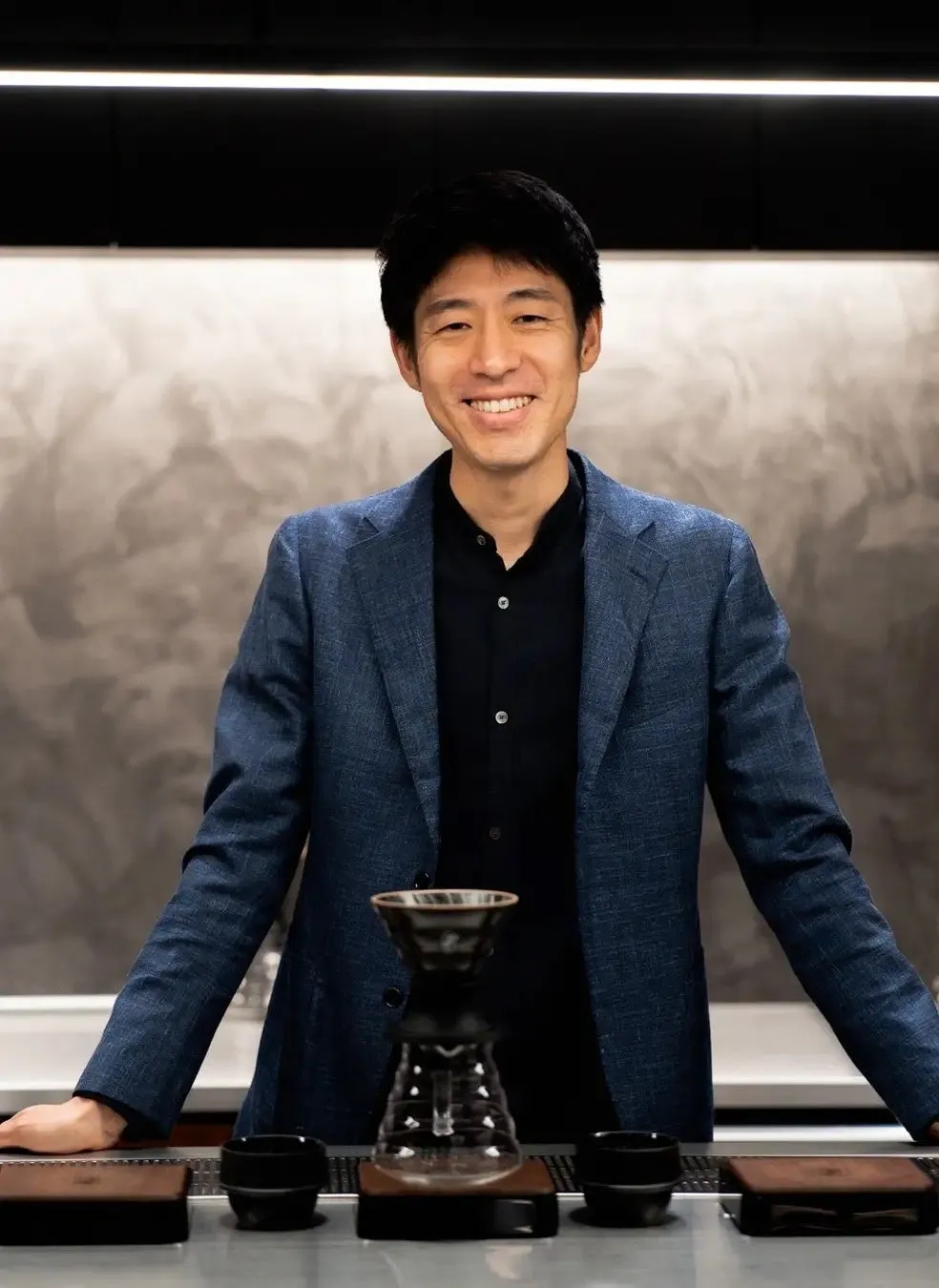 粕谷哲氏