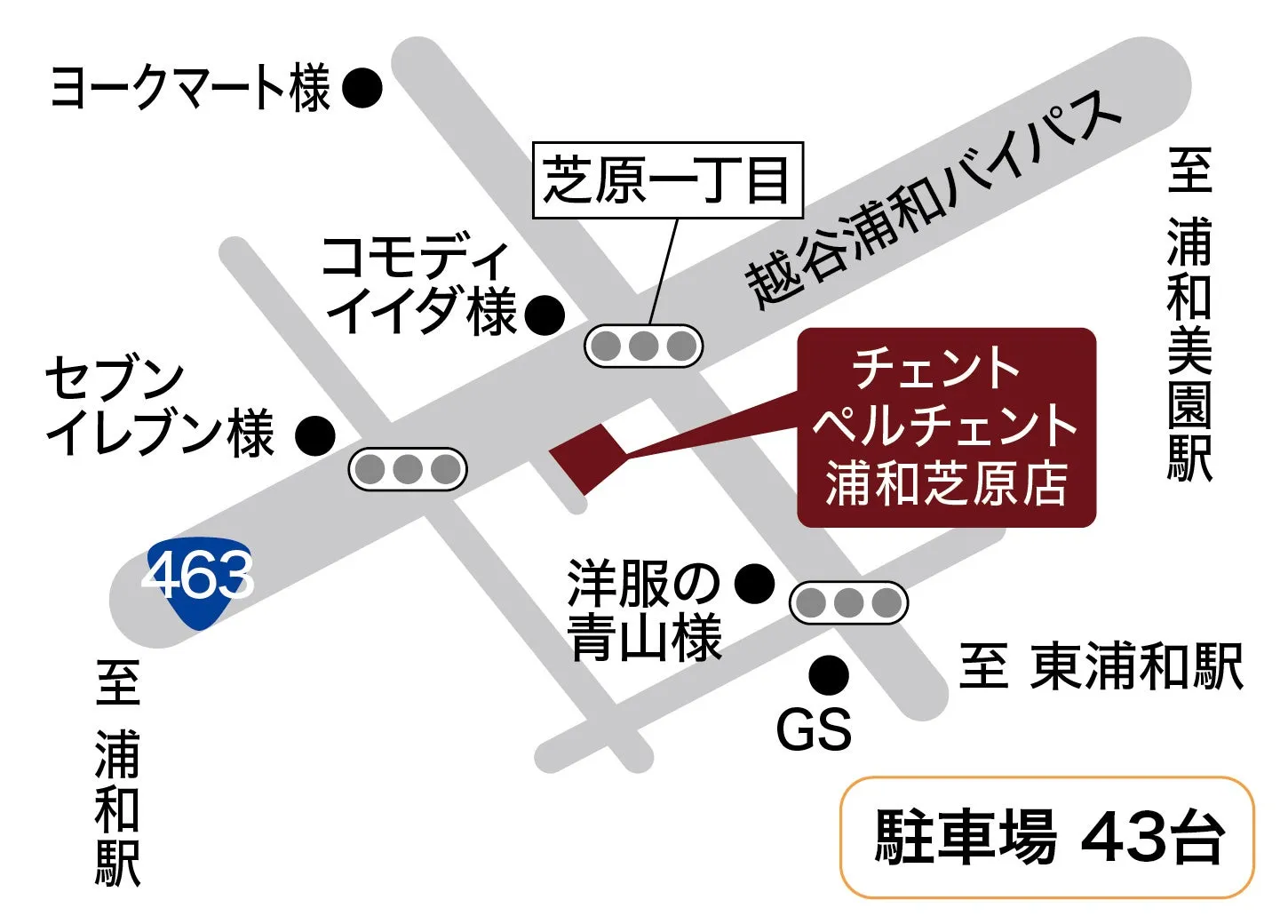 店舗概要と外観パース