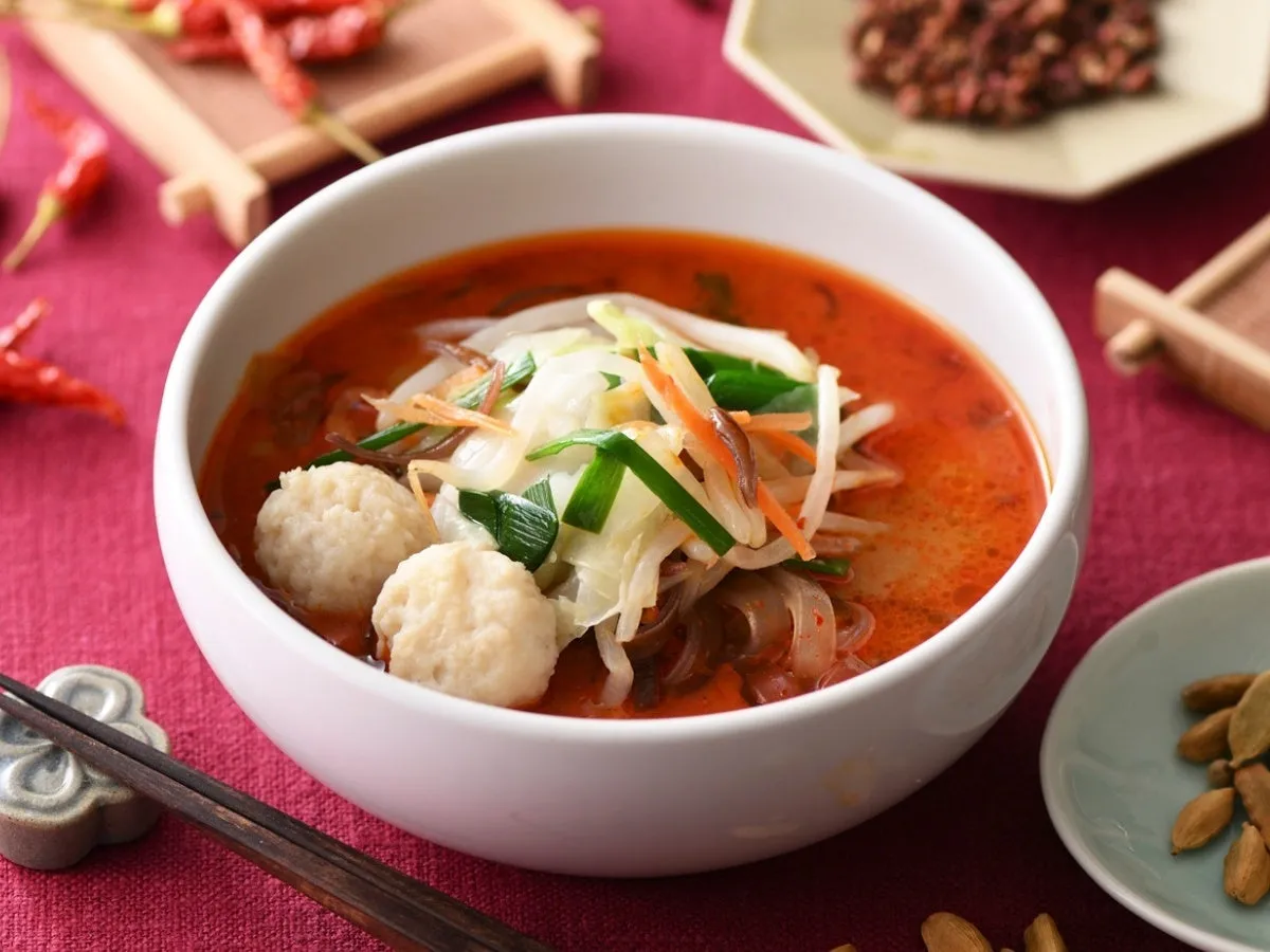 麻辣湯と麺類