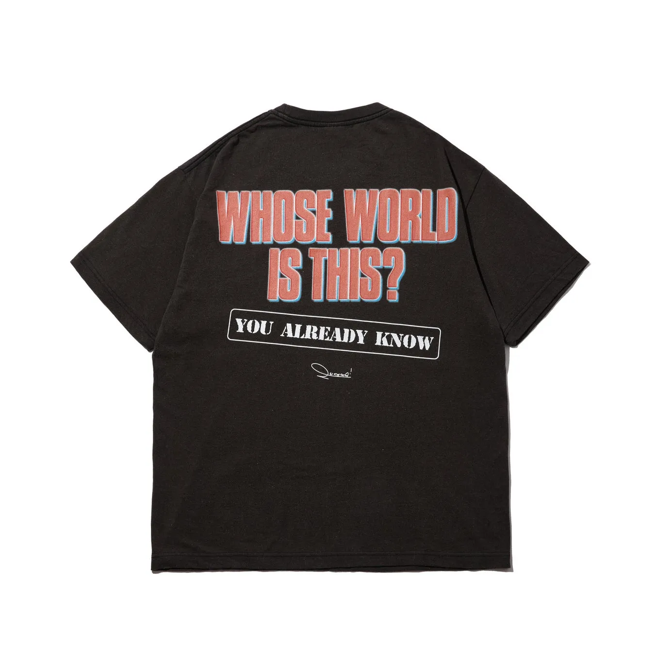 MenaRD The World Is Yours TEE (裏)