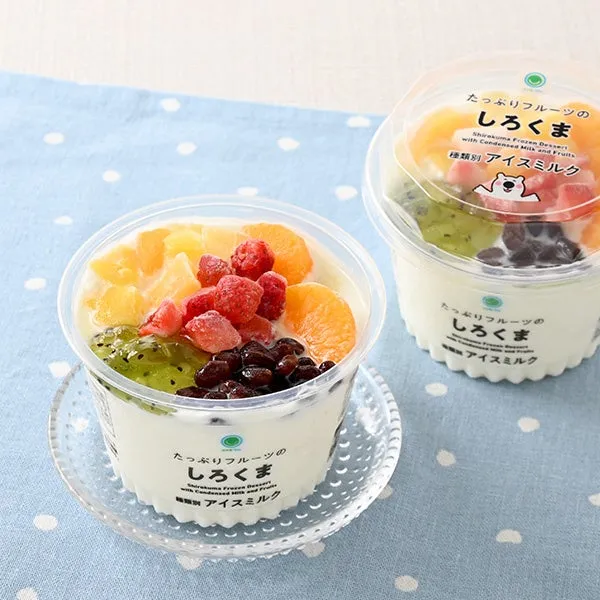 たっぷりフルーツのしろくま商品画像