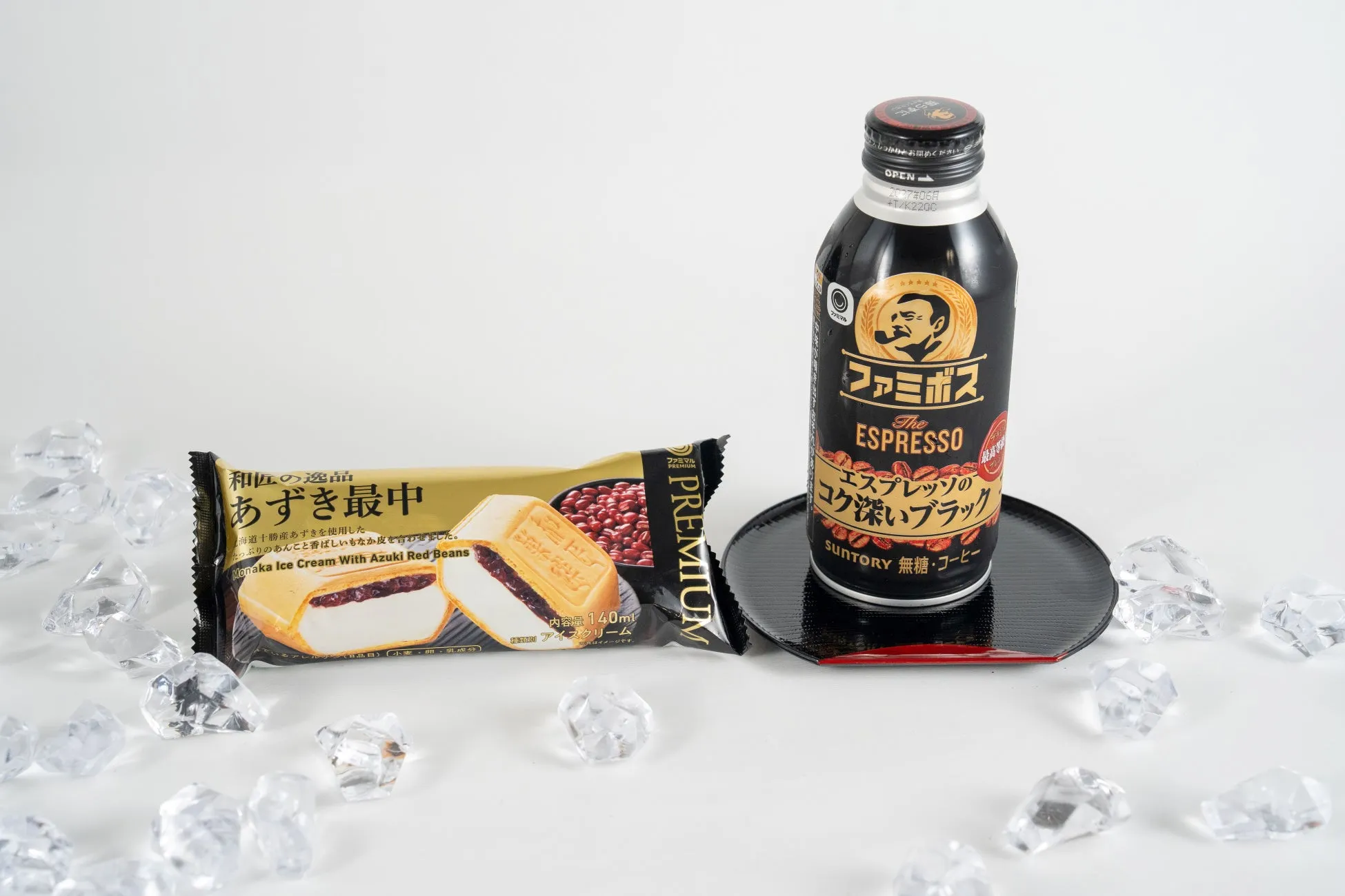 和匠の逸品 あずき最中とFamily's BOSS ブラック