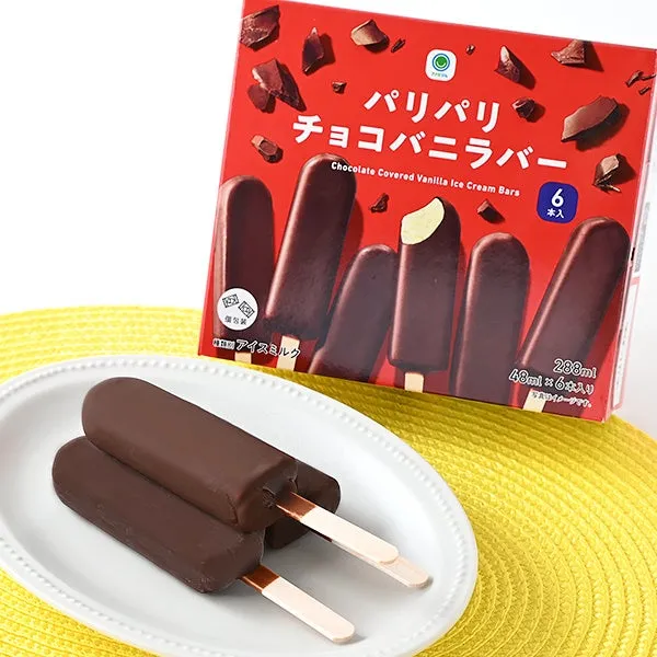 パリパリチョコバニラバー 6本入商品画像