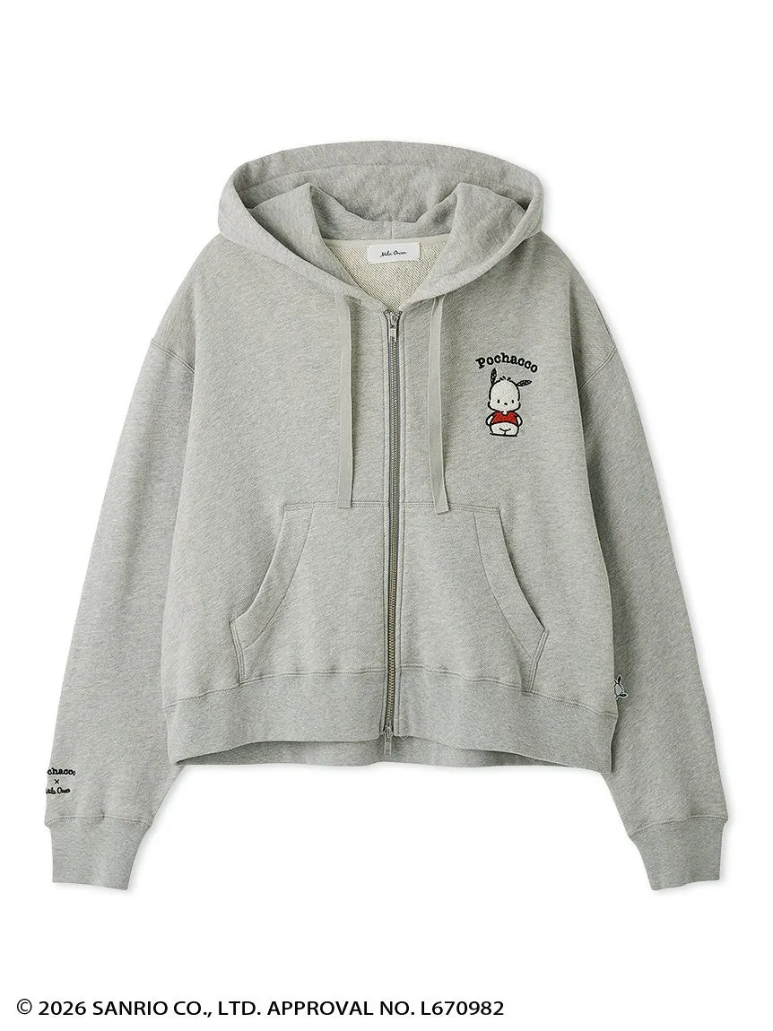 【ポチャッコ】裾ドロストボーダーロングTシャツ MNT