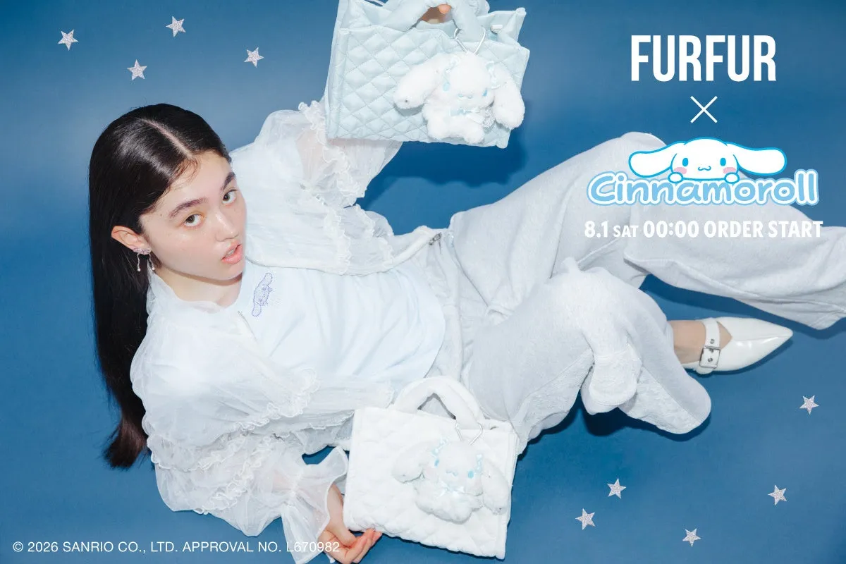 FURFURとシナモロールのコラボレーションメインビジュアル