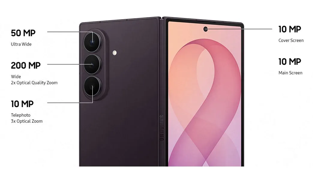 Galaxy Z Fold8 Ultraのメインカメラ