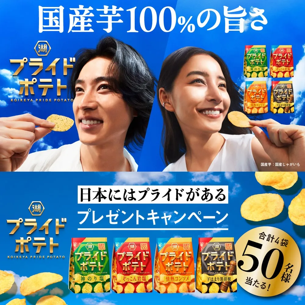 湖池屋プライドポテト全4種
