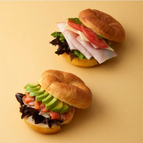 溺れバターの塩パンサンド2種