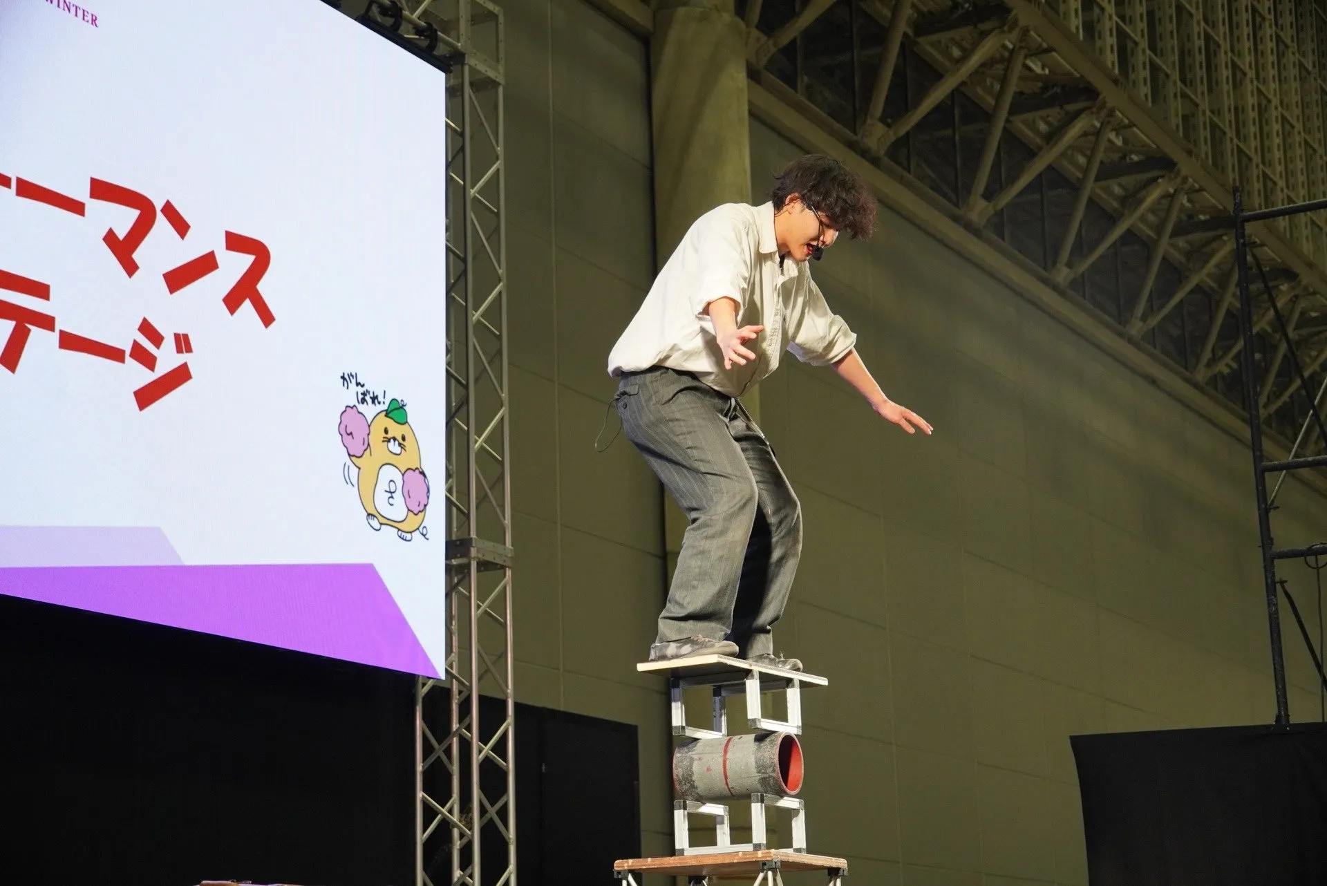 ステージイベントの様子