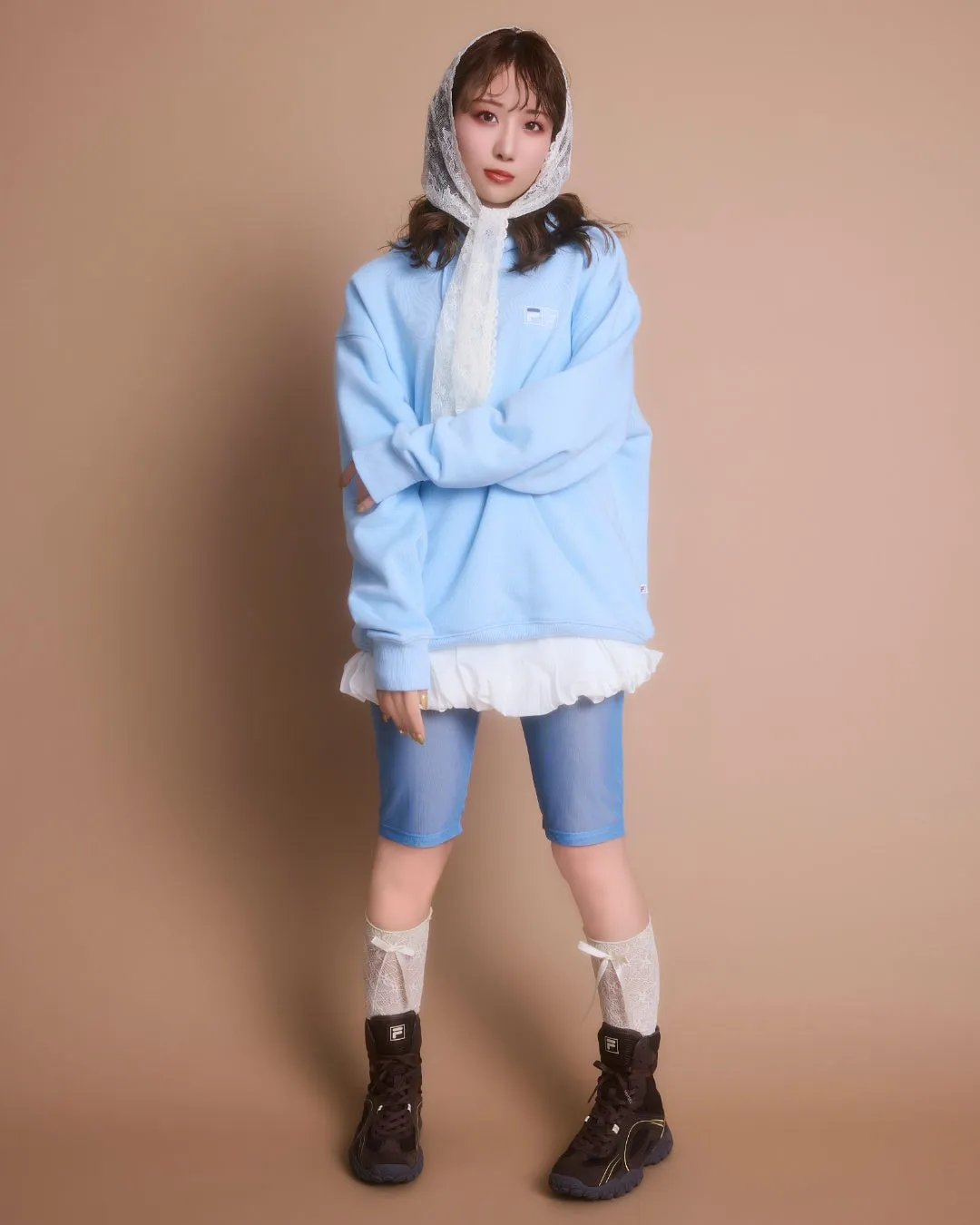 LOOK 2: バレエコア (ECHAPPE MS HI)