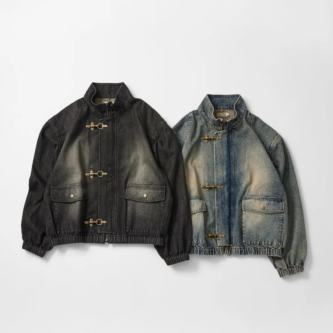 DENIM FIREMAN BLOUSON