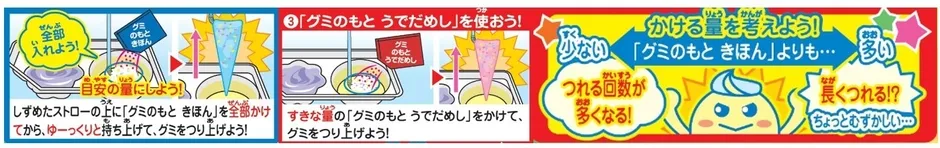 グミつれた パッケージ裏面イメージ