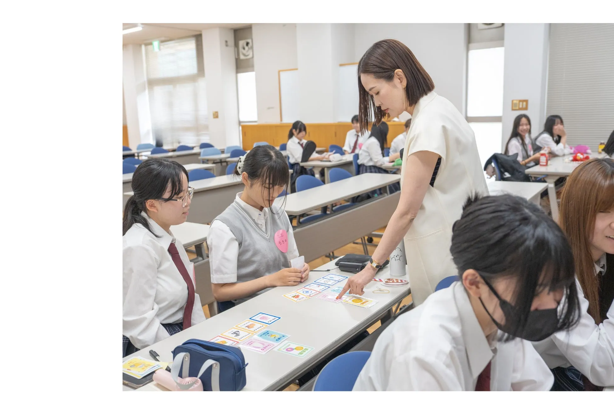 美容ゼミの様子