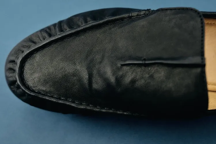 City Ambient Products × FOOT INDUSTRY 別注ローファー ブラウンアップ