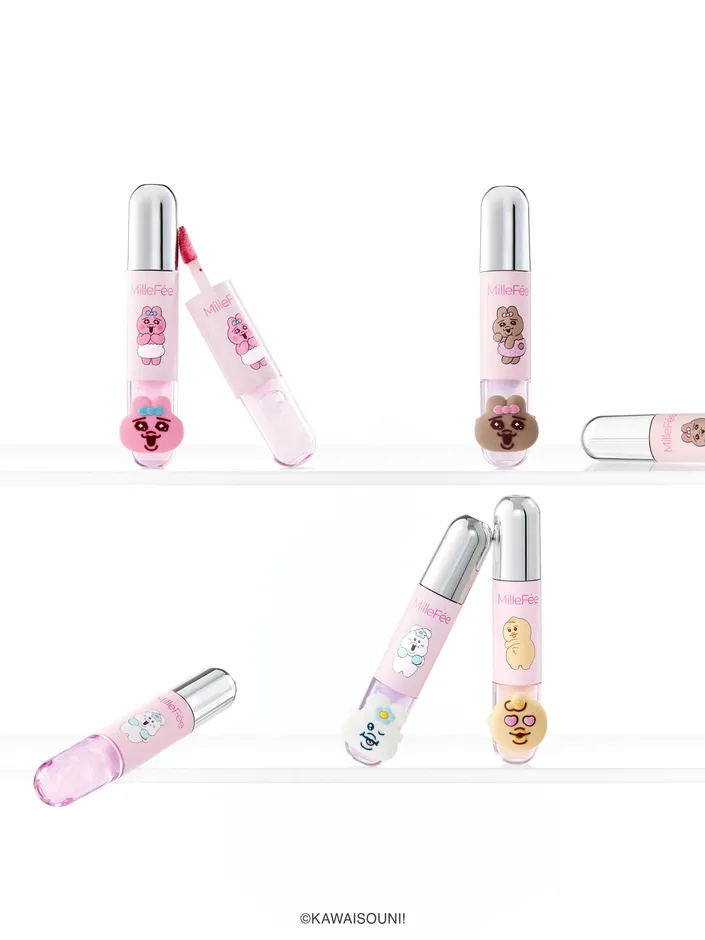 アイドル2in1リップティント使用イメージ