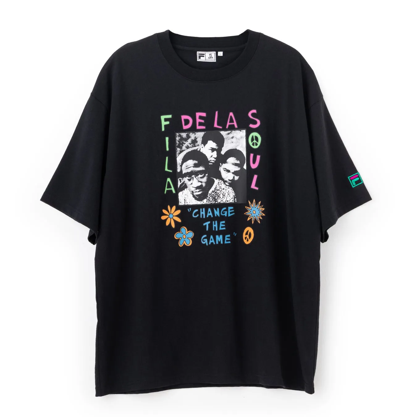 S/S PHOTO T-SHIRT BLACK (前面)