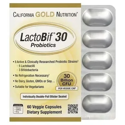 California Gold Nutrition ラクトビフ プロバイオティクス