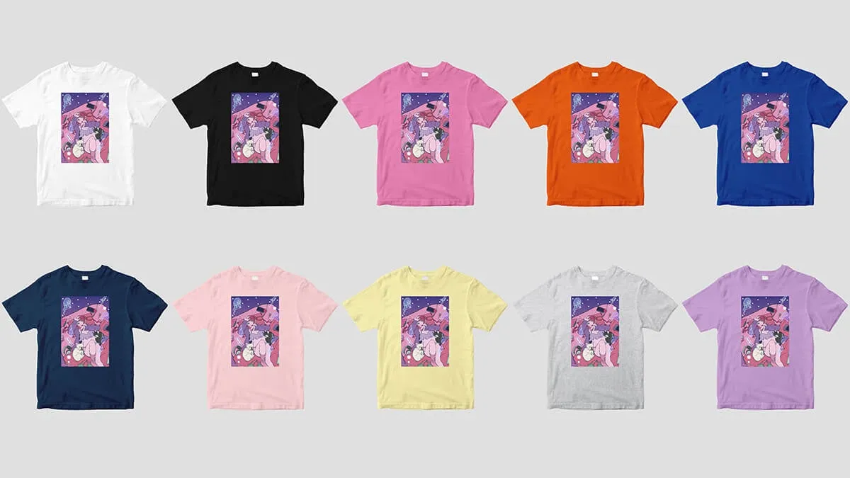3時のヒロイン・ゆめっちの世界を纏う!『エロ怖い話』TシャツがpTa.shopに登場