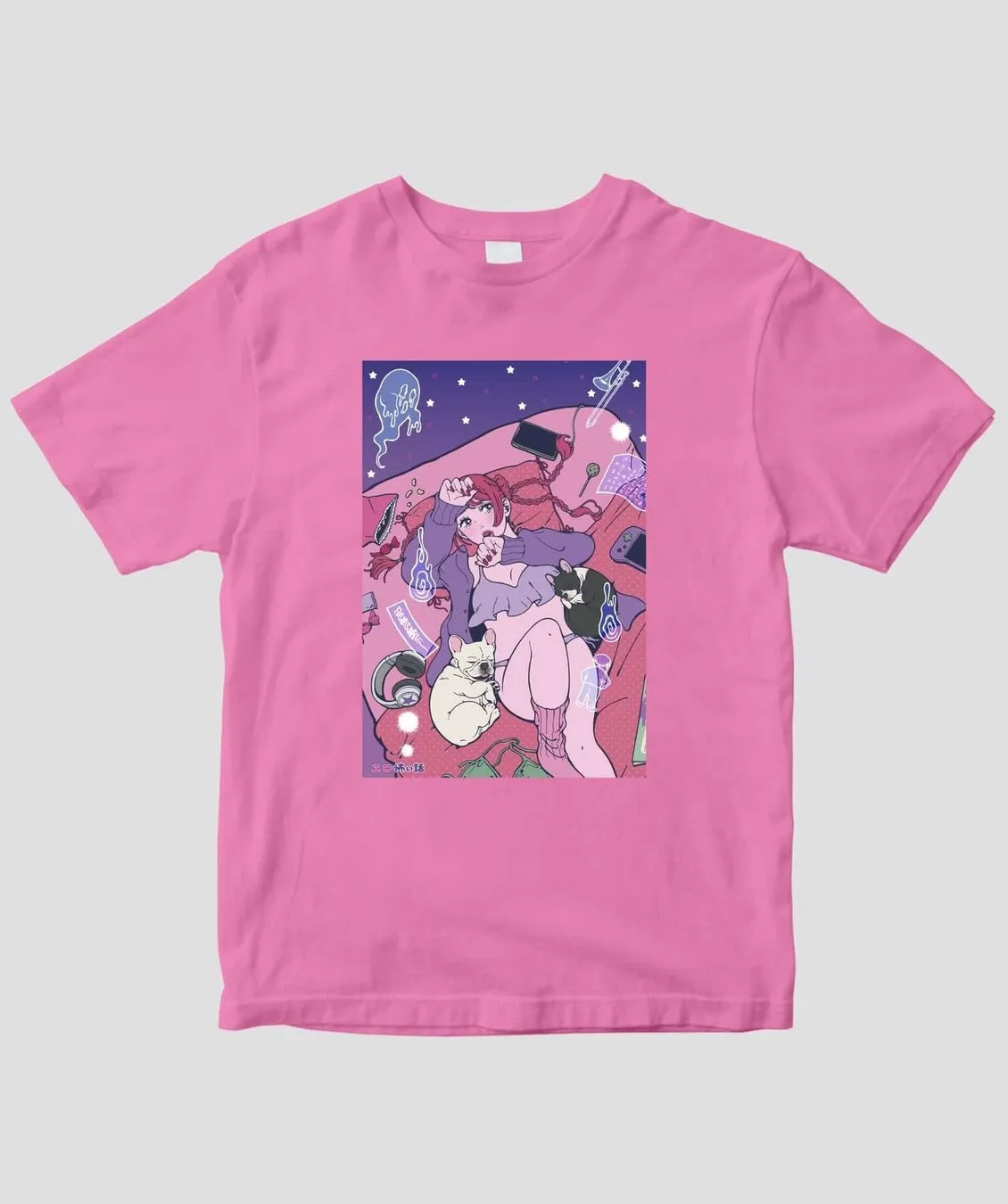 ピンクTシャツ